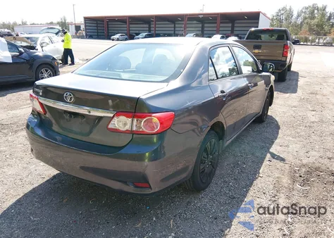 2013 Toyota Corolla Le из США, поврежденный, VIN 5YFBU4EE8DP118253
